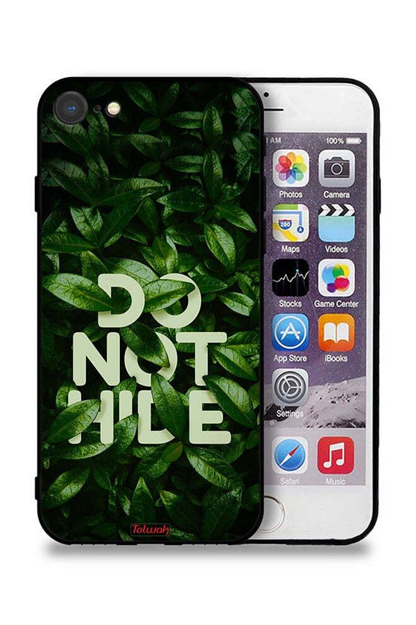 Tolwak-Apple iPhone SE (2020) Protective Case Do Not Hide 1