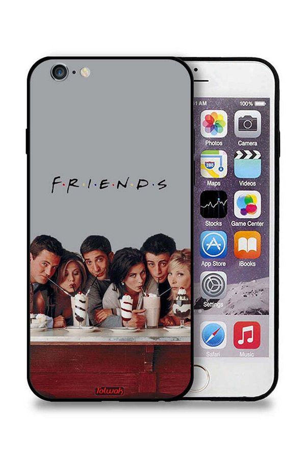 Tolwak-جراب حماية لهاتف Apple iPhone 6 Plus/6s Plus من F R I E N D S 1