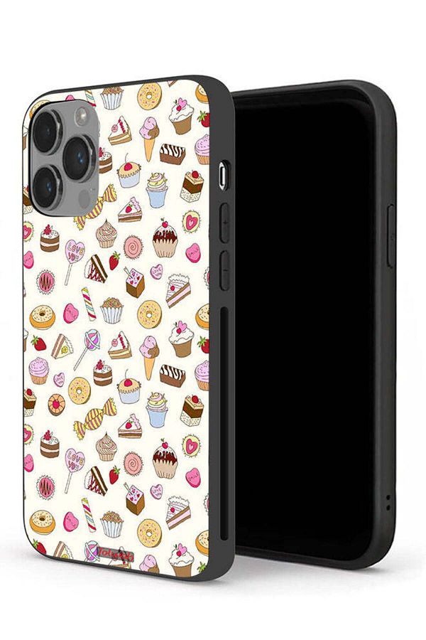 Tolwak-Apple iPhone 14 Pro Max Protective Case Pattern Of Favorite Items 1