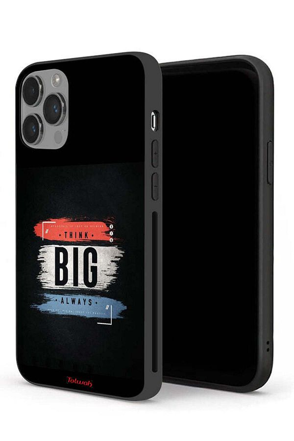 Tolwak-Apple iPhone 14 Pro Protective Case Think Big Always 1