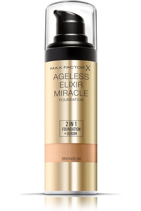 Max Factor-Max Factor Elixir 2-in-1 Foundation with Serum SPF 80 Bronze 1