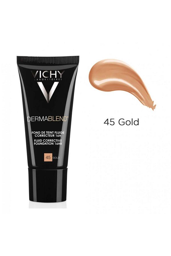Vichy-Vichy DermaBlend 16h Coverage Corrective Foundation, Foundation, 30 ml, Shade 45 1