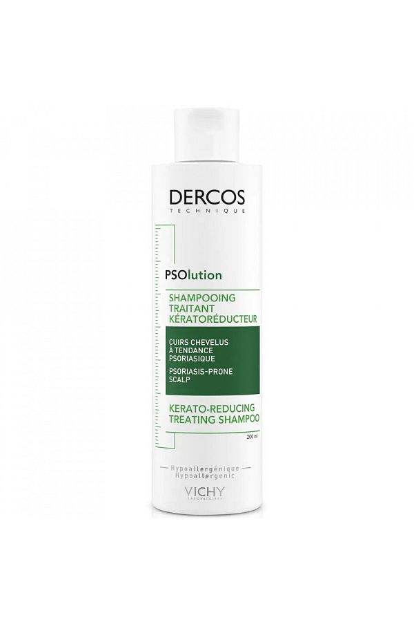 Vichy-Șampon Dercos Psolution Keratoreductor Tratament, Șampon, 200 ml 1