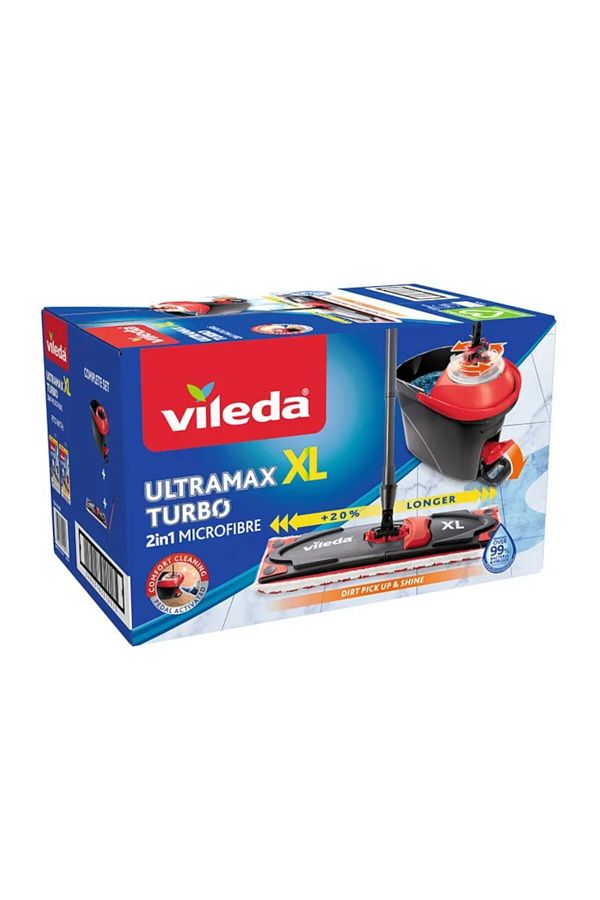 Vileda-Ultramax Turbo XL rotary bucket mop 1