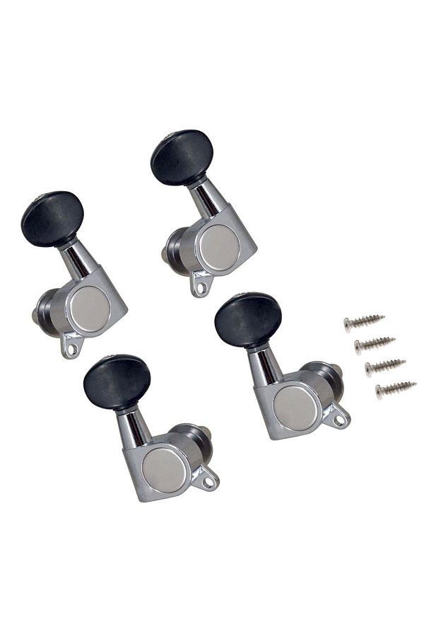 Choice-4PCS 4PCS Ukulele Strings Tuning Pegs String Tuning 1:15 Kit Parts Pegs Replacement 8*5*2cm Button F 1