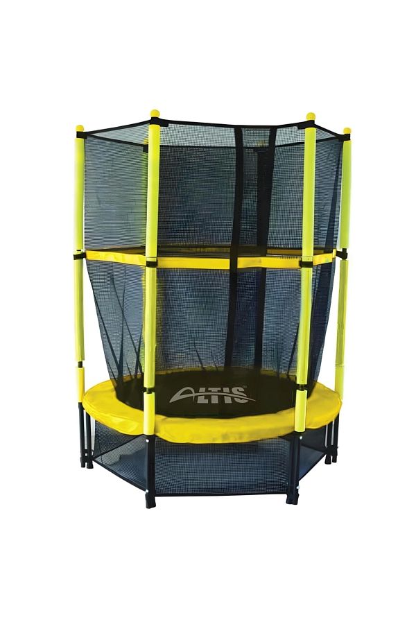 KdrElektronik-Children's Educational Toy Protected Trampoline with Mesh 1