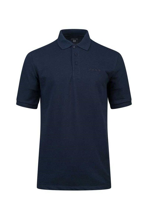 2AS-Ανδρικό μπλουζάκι με γιακά πόλο Andy Navy Blue 2asandytfbm25-0335 1