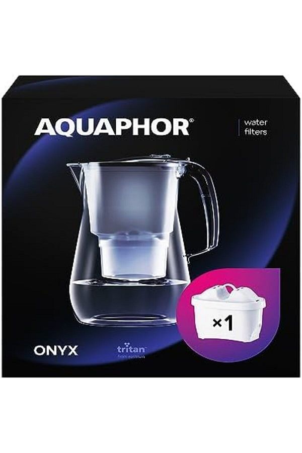 Aquaphor-water filter jug Onyx Black incl. 1 MAXFOR+ filter 1