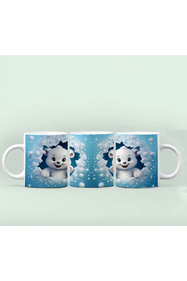RHG Art-Colorful Eyed Cat Mug / 3 Effect Cat Printed Mug Coffee Cup 300 ml 1
