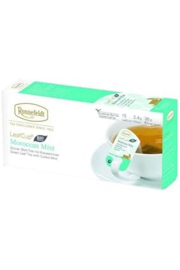 Ronnefeldt-Moroccan Mint LeafCup, Case of 6 Boxes | Each Box Contains 15 Tea Bags 1