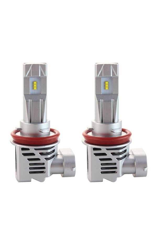 TECHSTAR-Set of 2 Techstar® M3 Auto LEDs, H11, 40w, 8000 Lumens, 6500K, AUTO, 12-24 Volts, ZES, Canbus, Coppe 1