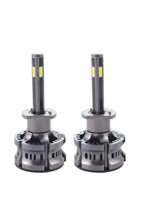 TECHSTAR-Set of 2 Techstar® N8 Auto LEDs, H1, 50w, 5500 Lumens, 3000K-8000K, AUTO, 12-24 Volts, COB, Canbus, 1