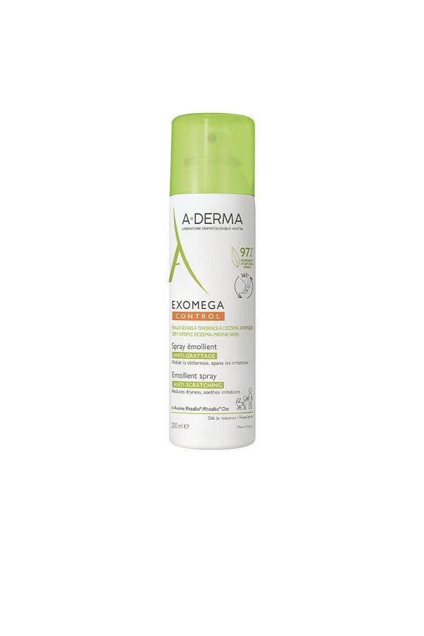 A-DERMA-Spray emolient cu efect de calmare si reducere a iritatiilor EXOMEGA CONTROL 200 ml 1