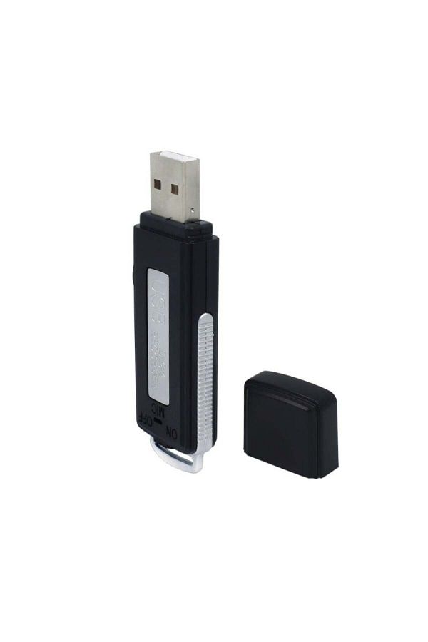 TECHSTAR-® U-disk B2 Spy Usb Memory, 8gb, Integrated Microphone, Automatic Recording, Rechargeable Ba 1