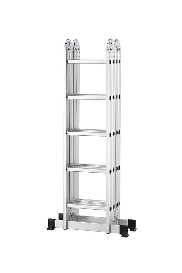 Lawazim-5.7m Foldable Multi-Purpose Ladder – Adjustable A-Frame, Extension & Scaffold Use 1