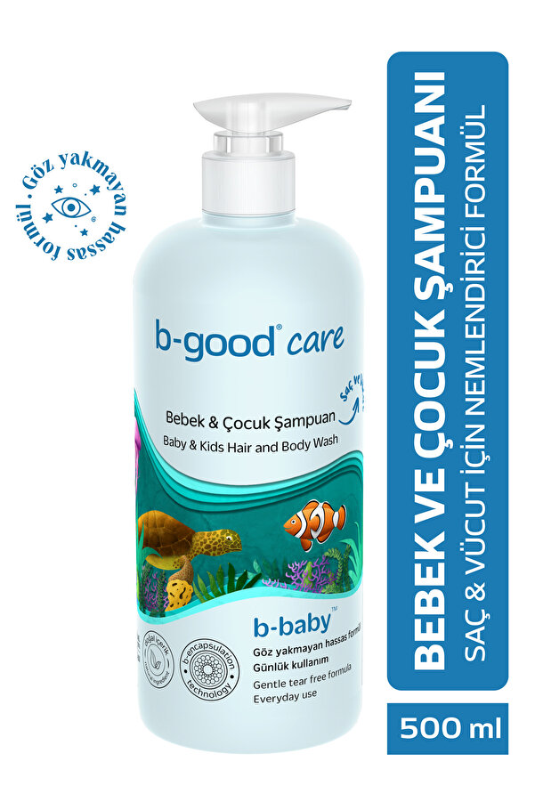B-GOOD Bebek & Çocuk Saç Ve Vücut Şampuanı 500 ml