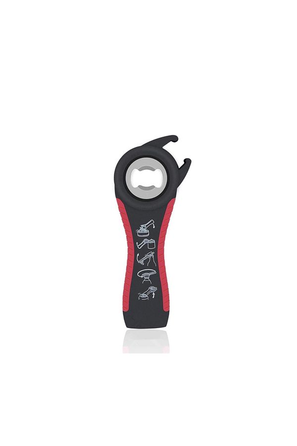 Choice-black LMETJMA Jar Opener for Weak Hands 5 in 1 Multi Function Can Opener Bottle Opener Kit with Non 1