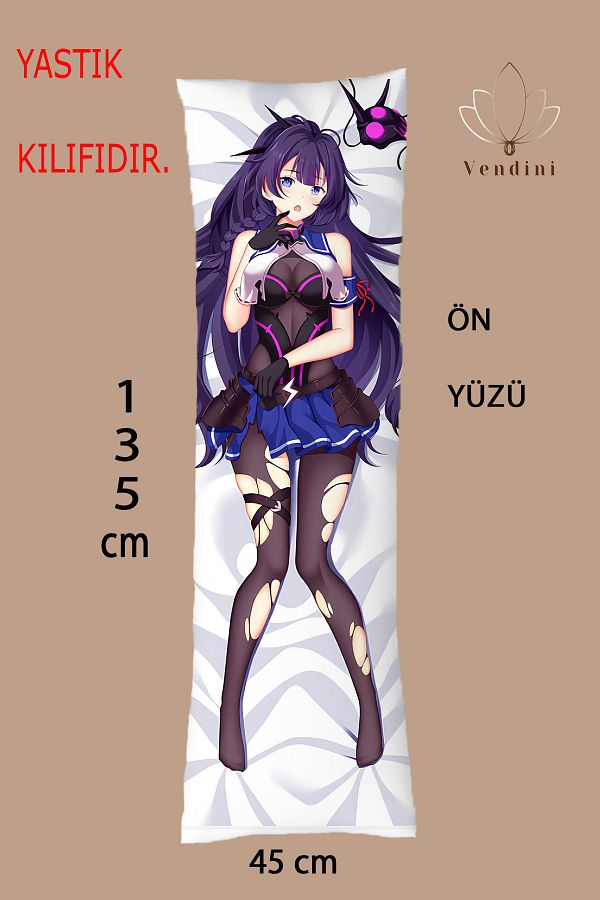 Vendini-Bidirectional Printed Raiden Mei Hugging Pillow Case 1