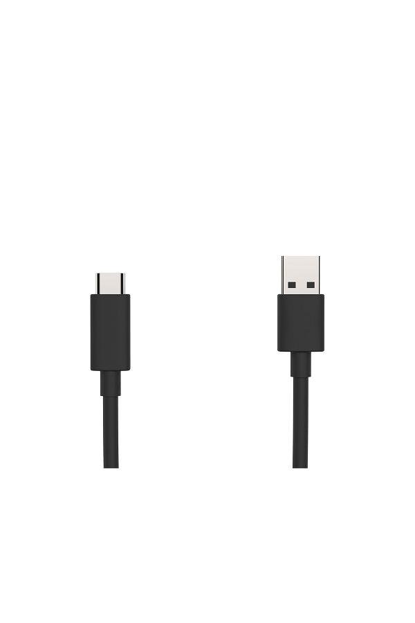 Cellara-CELLARA USB A - TYPE C DATA CABLE - BLACK 1