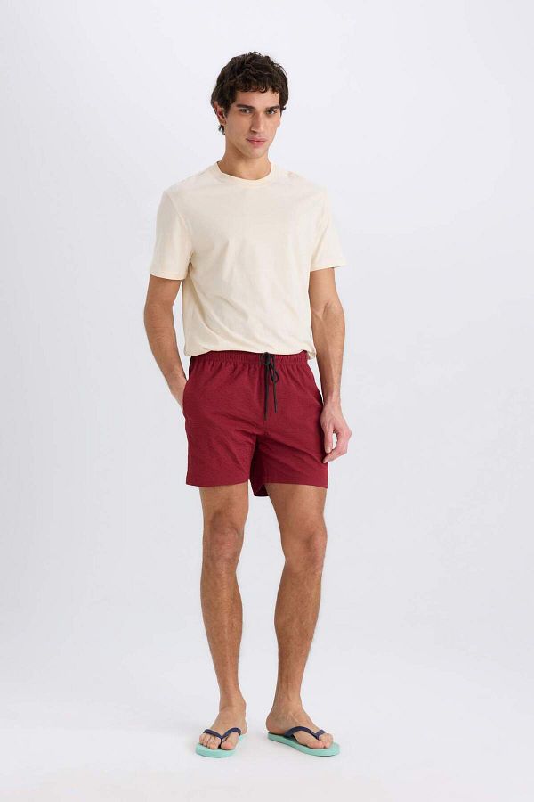 DeFacto-Mesh Lined Short Length Sea Shorts E0945Ax25Hs 1