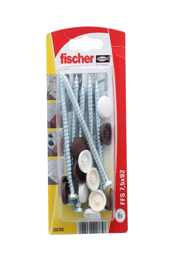 Fischer-FFS 7.5 x 92 TX30 K Window Frame Screw Set 1