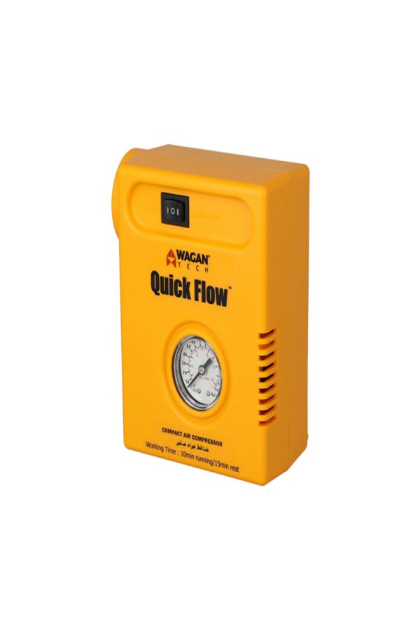 Wagan-Quick Flow Compact Air Compressor – Portable High-Pressure Inflator for Car & Home Use 1