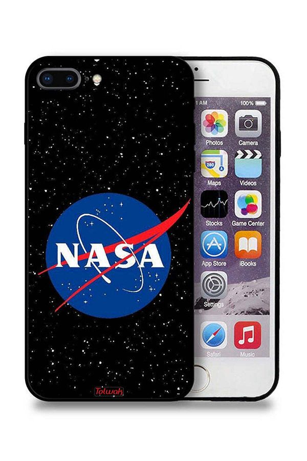 Tolwak-Apple iPhone 8 Plus Protective Case Nasa 1