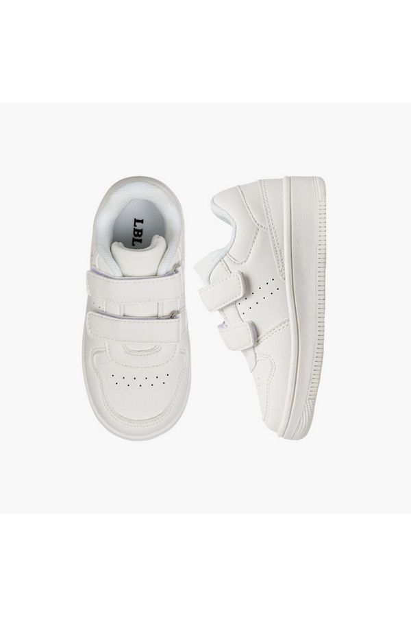 LBL by Shoexpress-Panelled Sneakers with Hook and Loop Closure 1
