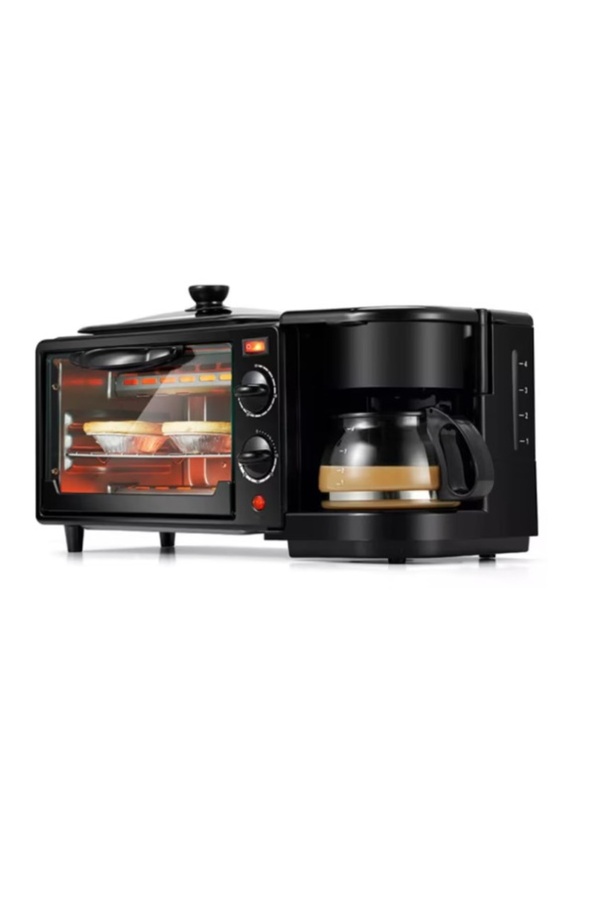 Rovitech-Aparat multifunctional 3 in 1, cuptor, gratar, filtru cafea 1