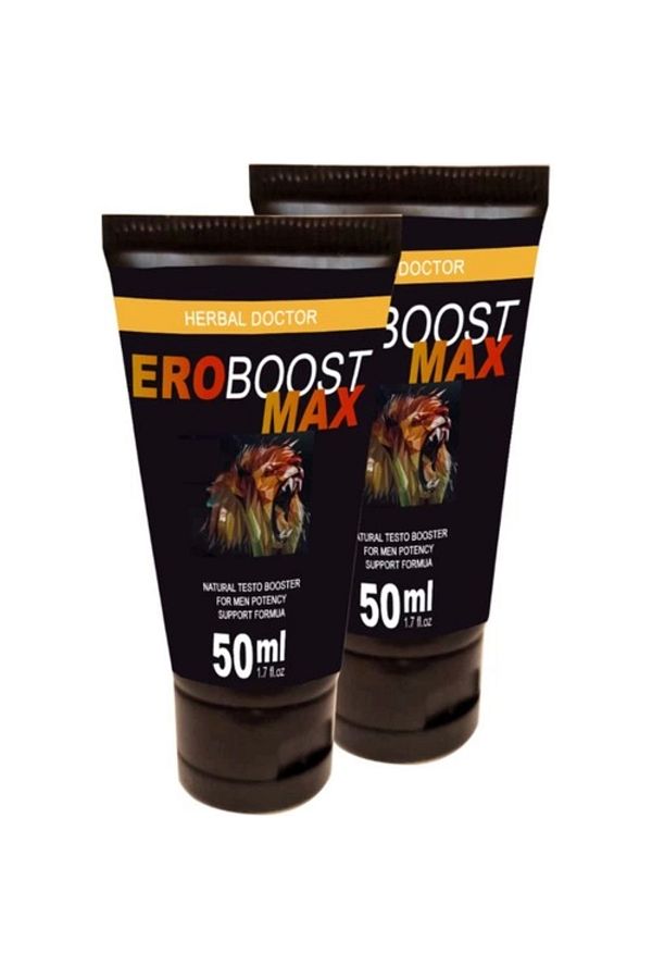 AC BOX-Eroboost Max 2 Pieces Testo 50 ml Cream Size External Application Cream Factor-9-0314 1