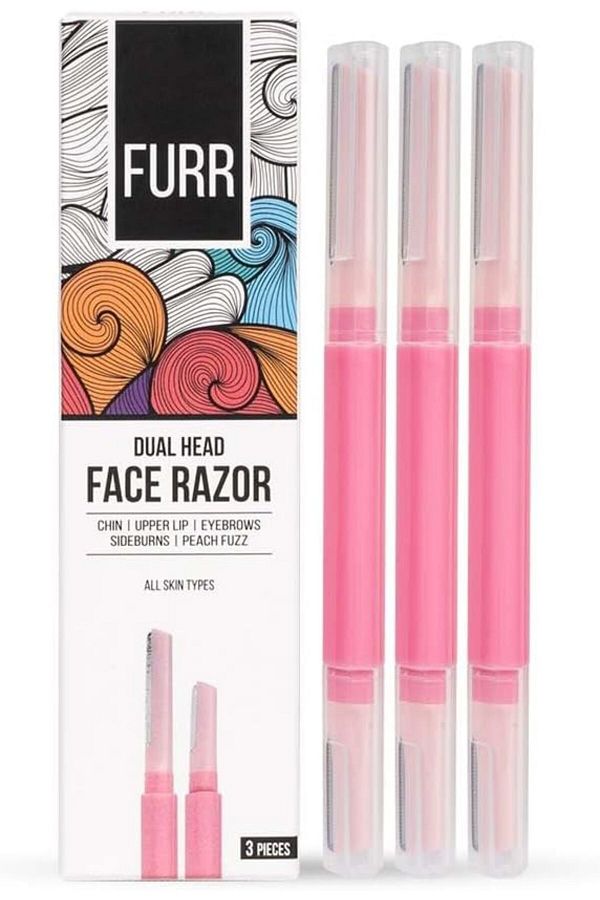 Pee Safe-Furr Dual Head Face Razor 3N 1