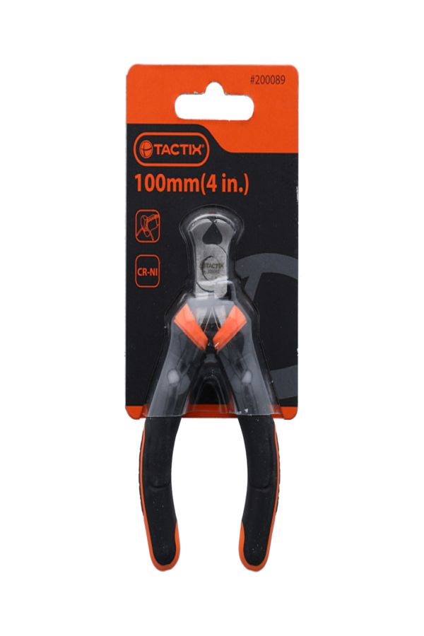 Tactix-Non-Slip Ergonomic Handle Mini End Nipper Pliers 1
