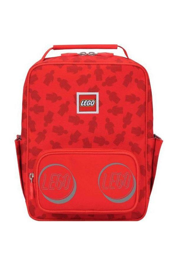 LEGO-Lego Tribini Classic Small Casual Backpack, Filled Minifigure design, red, 28.5 x 12 x 22.5 cm 1