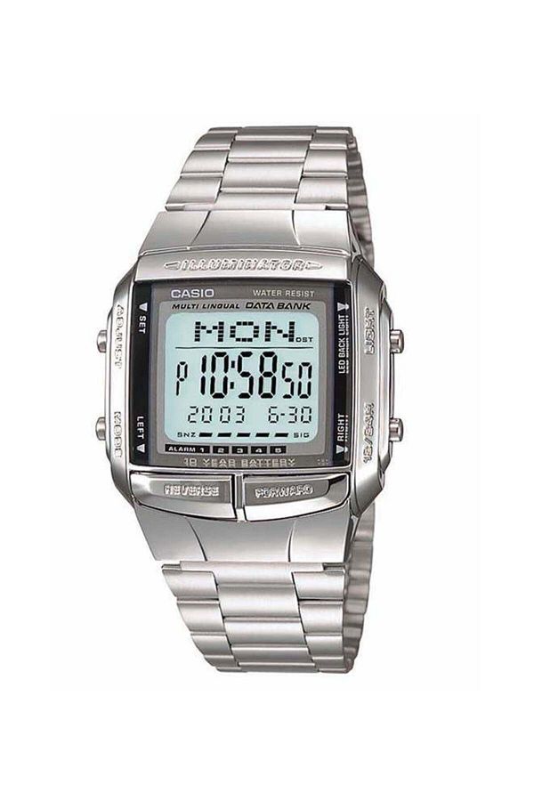Casio-Casio Men's Digital Watch with Metal Strap DB-360-1ADF 1