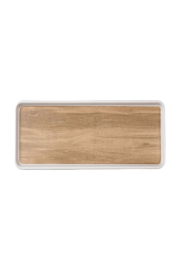 Felli-Modern and Elegant Design Melamine Rectangular Serving Tray 1