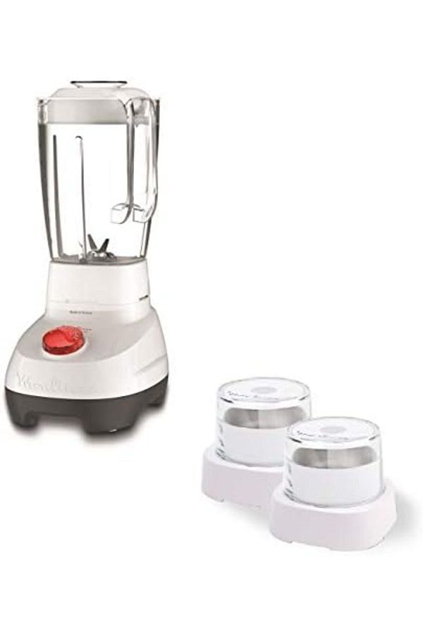 Moulinex-Blender | Super Blender 2 L Blender Smoothie Maker | Mixer |700 W | 2 Attachments | White/B 1