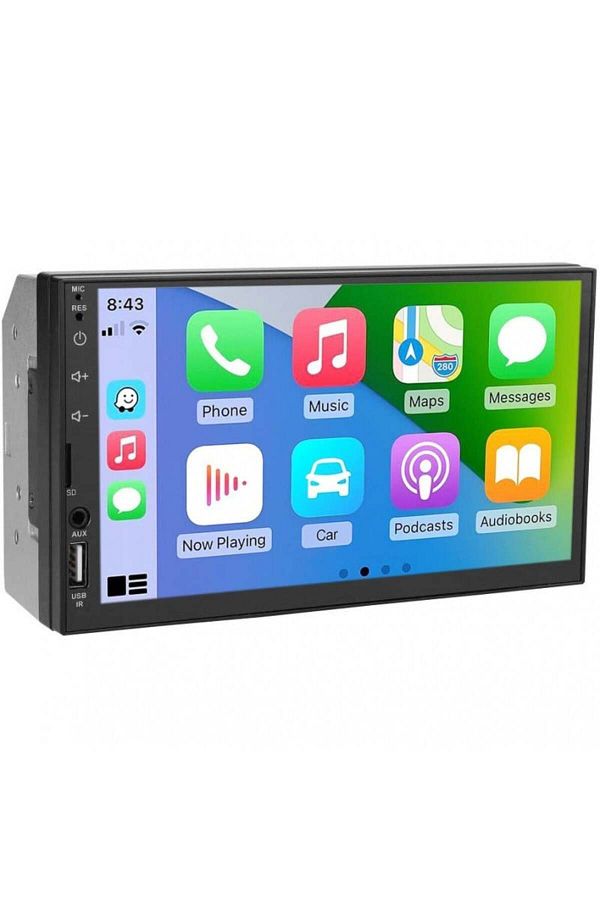 TECHSTAR-MP5 Player Techstar® 7023C, 2DIN, Apple CarPlay, Android Auto, HD Touch Screen 7", MirrorLink, Bluet 1