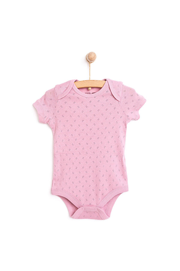 ebebek Hello Baby HelloBaby Jakarlı Kısa Kol Body