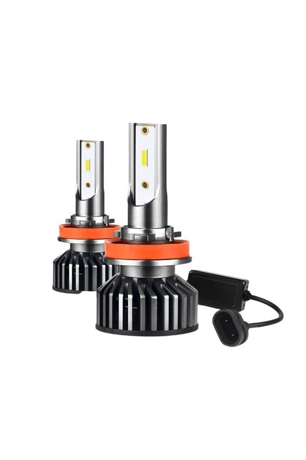 TECHSTAR-Set of 2 Techstar® P8 Auto LEDs, H11/H9/H8, 40w, 4000 Lumens, 6500K, AUTO, 12-24 Volts, ZES, Canbus, 1