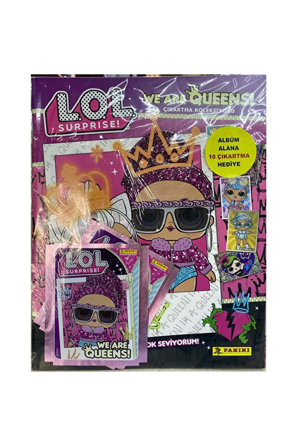 paraply Lol Sticker Albümü Kız Çocuk Erkek Çocuk Oyuncak Eğitici Oyuncaklar