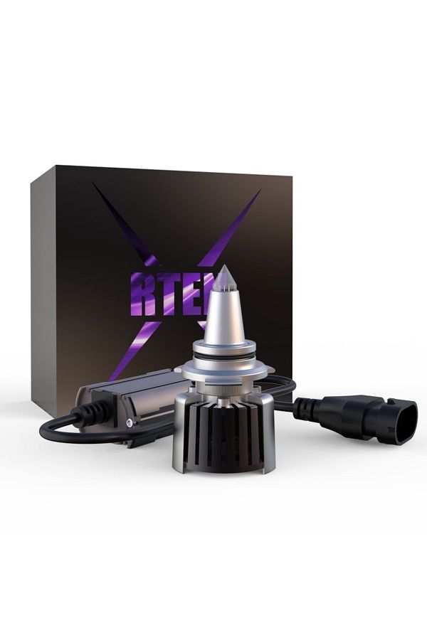 TECHSTAR-Set of 2 Techstar® R10 Auto LEDs, 9012, 45w, 5000 Lumens, 6500K, AUTO, 12-24 Volts, CSP, Canbus, Alu 1