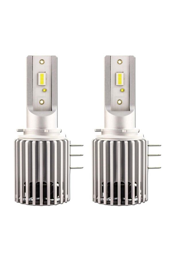 TECHSTAR-Set of 2 Techstar® X9 Auto LEDs, H15, CSP and ZES 40w, 4000 Lumens, 6500K, AUTO, 12-24 Volts 1