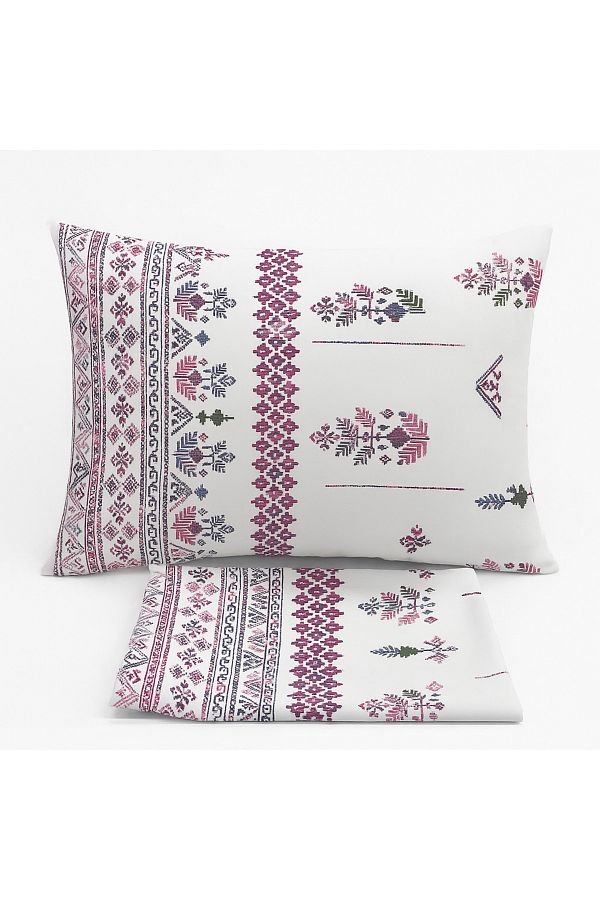 LILYUM-Digital Printed Wrinkle-Free Soft Textured Zippered Pillow Case - 2 Pieces 1