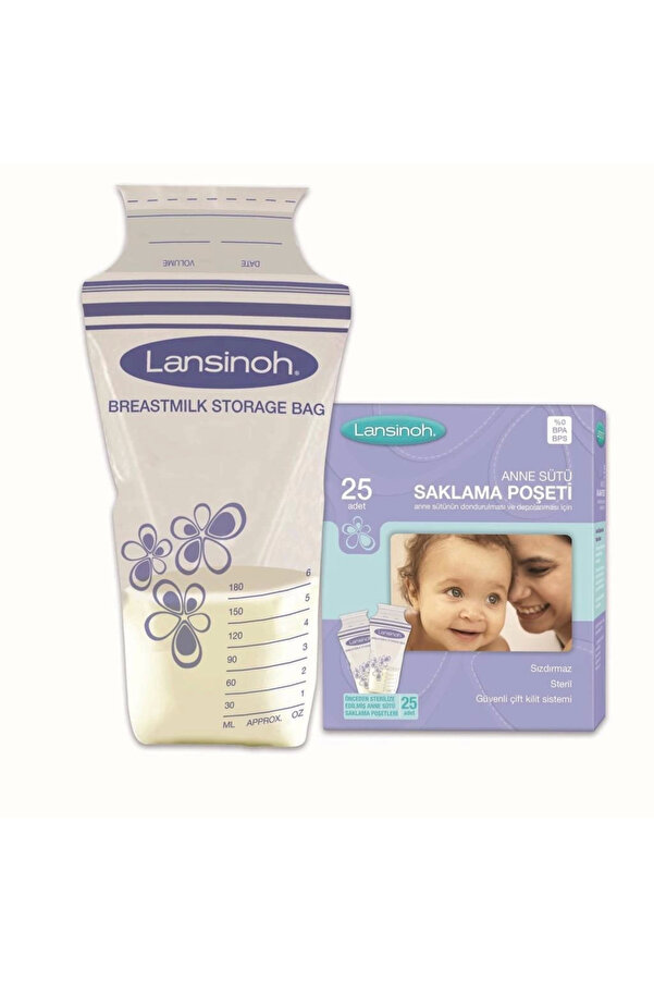 sepetopia Mey İthalat® Anne Sütü Saklama Poşeti 25 Adet