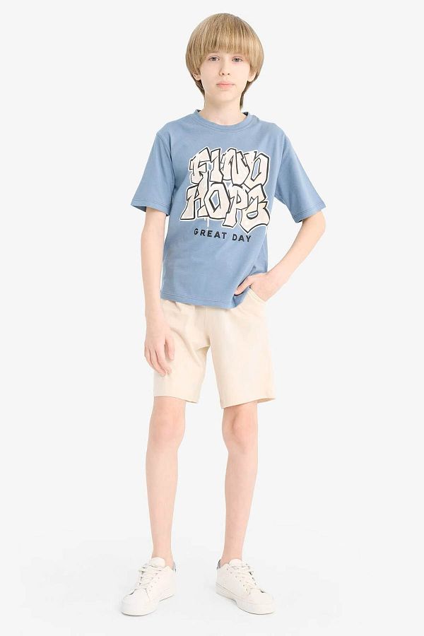 DeFacto-Indigo Boy's Bottom-Top Set E4690A8/In13 1