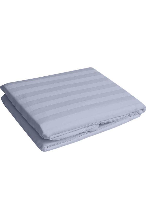 Five Store-Fitted sheet with elastic in damask, density 130 g/m2, Anthracite, 180/200cm 1