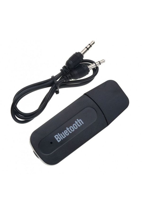 TECHSTAR-USB Audio Receiver Adapter with Techstar® A2DP Bluetooth, Jack 3.5mm, AUX Transmitter, Black 1