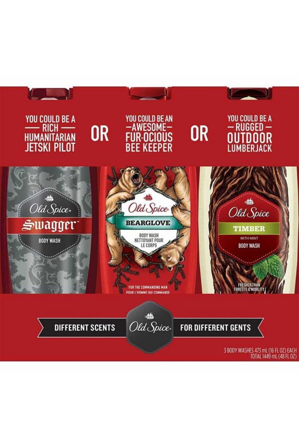 Old Spice-Body Shampoo and Cream Set 1