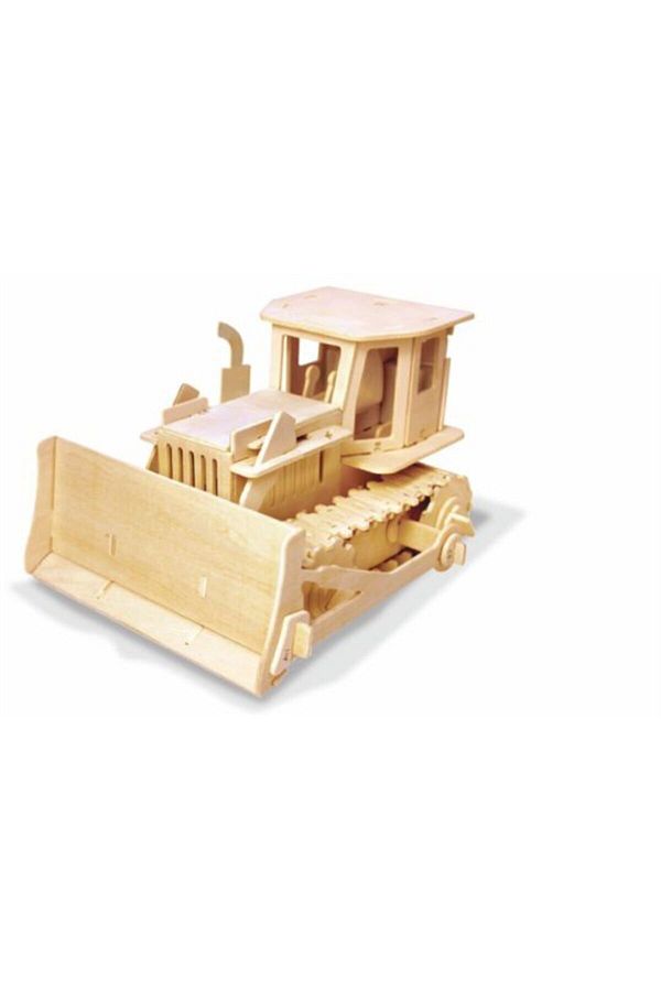 Robotime-3D Puzzle Bulldozer with Animated Remote Control - V 210 1
