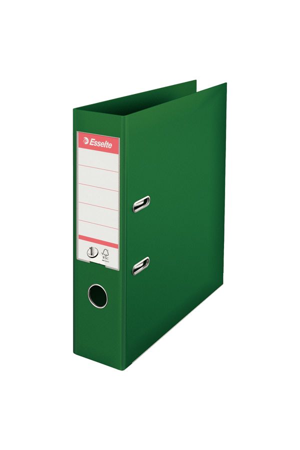 Esselte-Large Plastic Folder (9940) Green 1 Piece 1
